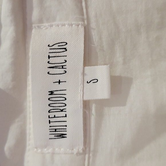 New Whiteroom + Cactus White Button down Blouse - Picture 4 of 10